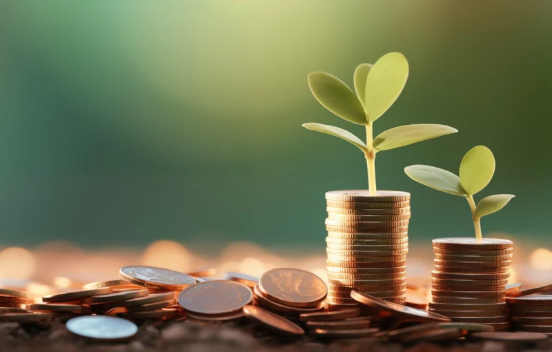 money-with-plant