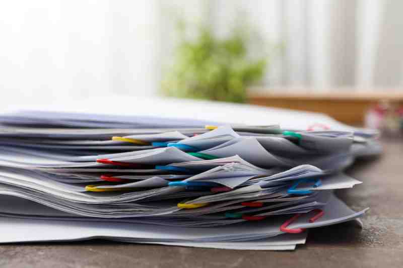paperwork